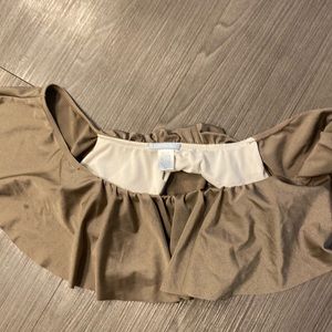 BIKINI off the shoulder top